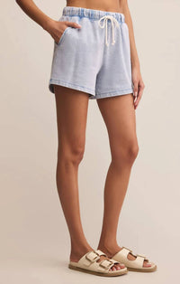 Z Supply - Hunter Knit Denim Pull-on Shorts
