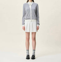 Fordi - Ribbon Pleated Shorts
