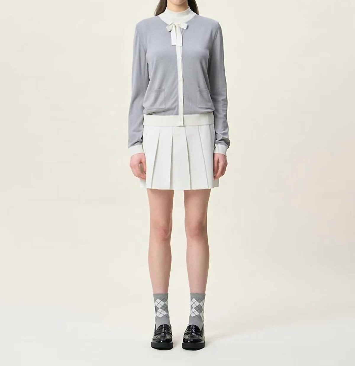 Fordi - Ribbon Pleated Shorts