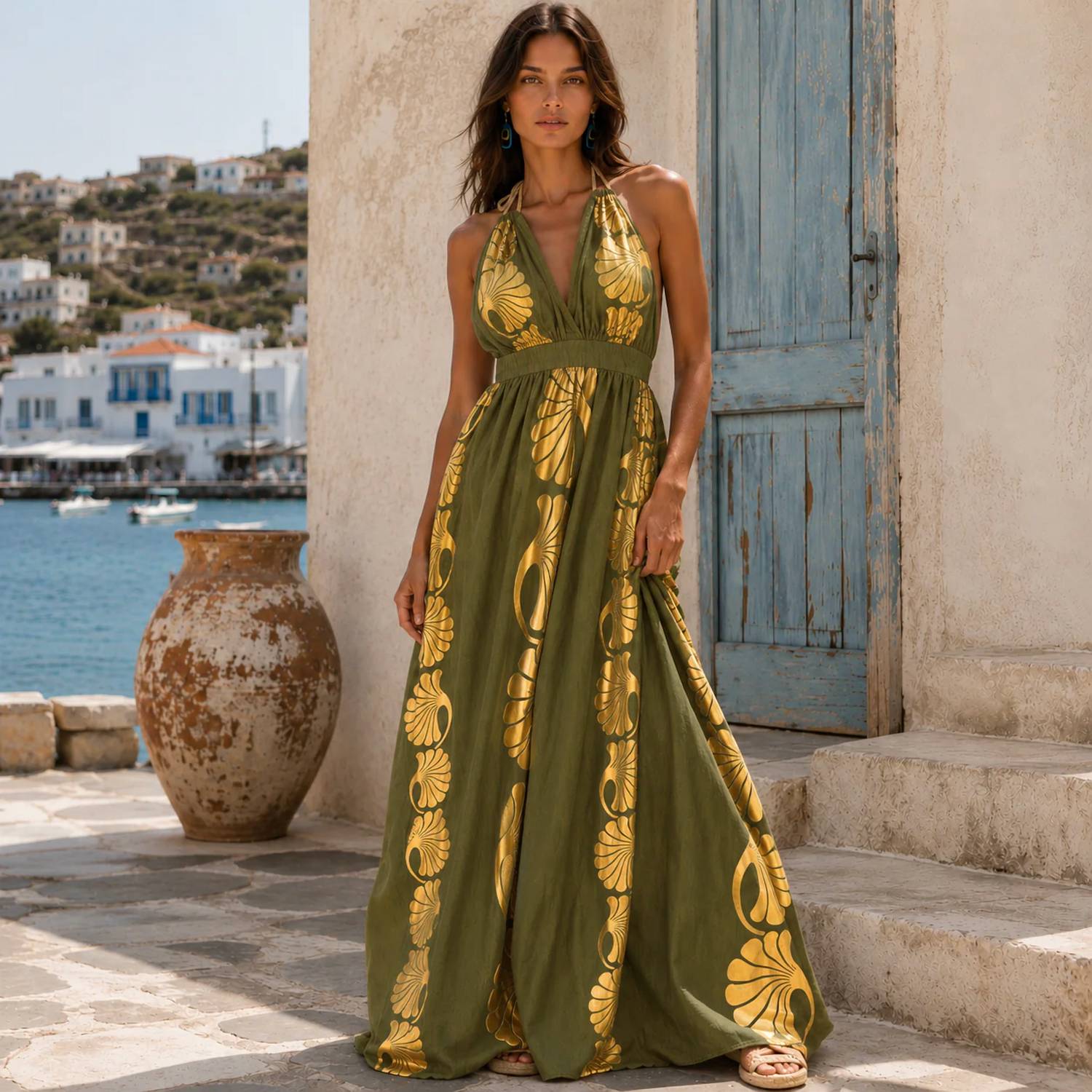 Mystery Resort - Aphrodite Maxi Dress