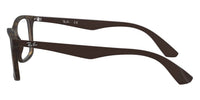 Ray Ban Unisex Rx7047 Glasses in matte havana - men's accessory - alternate view