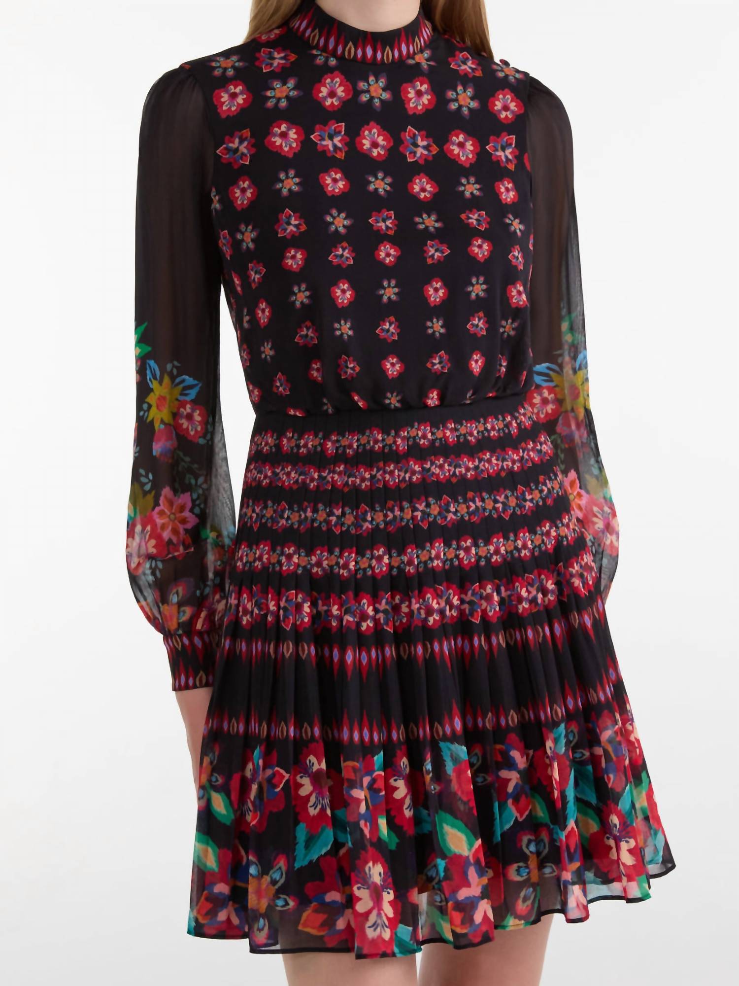 Saloni - Isa Short Dress