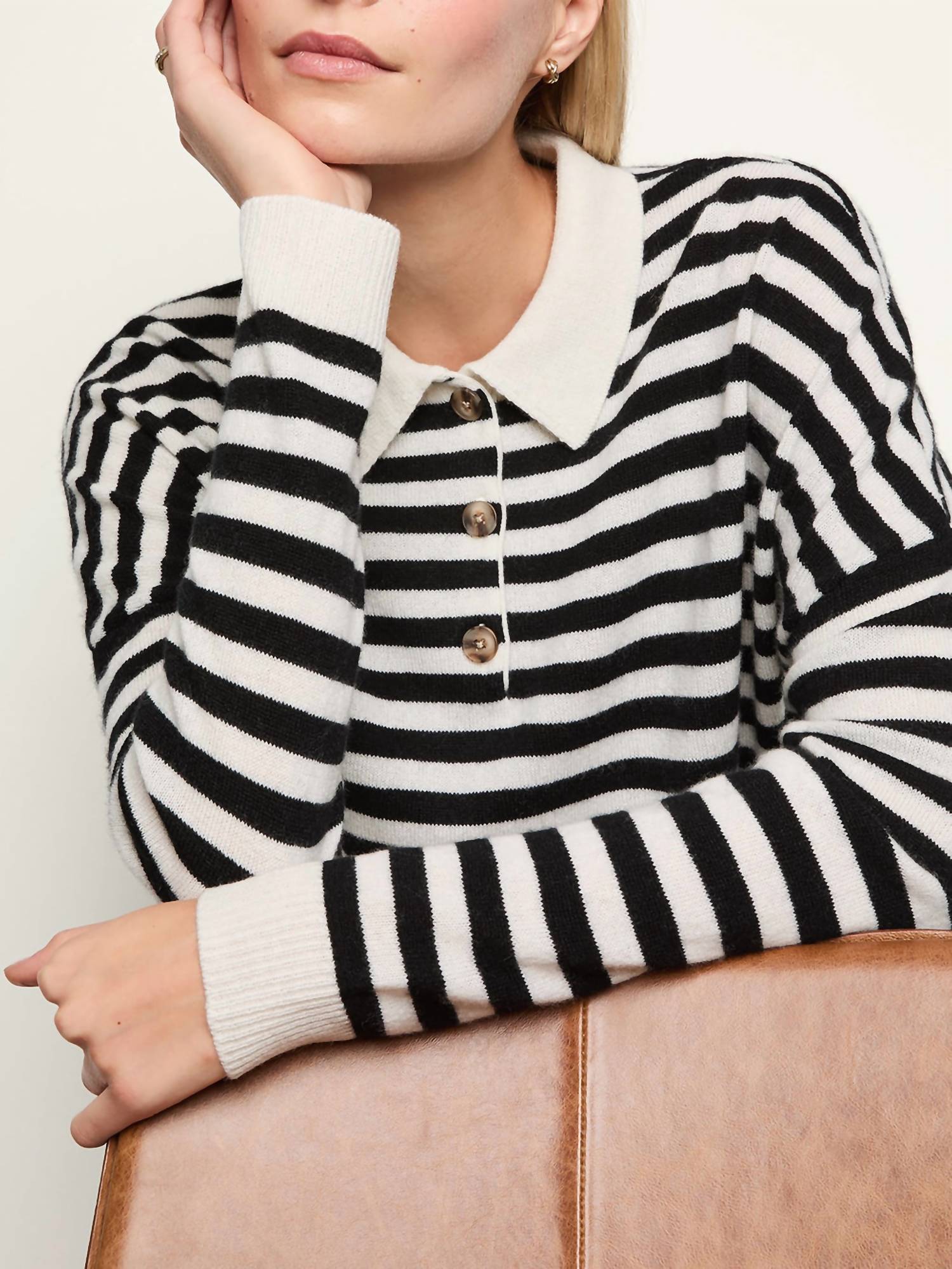Ciao Lucia - Gilma Pullover Polo Sweater
