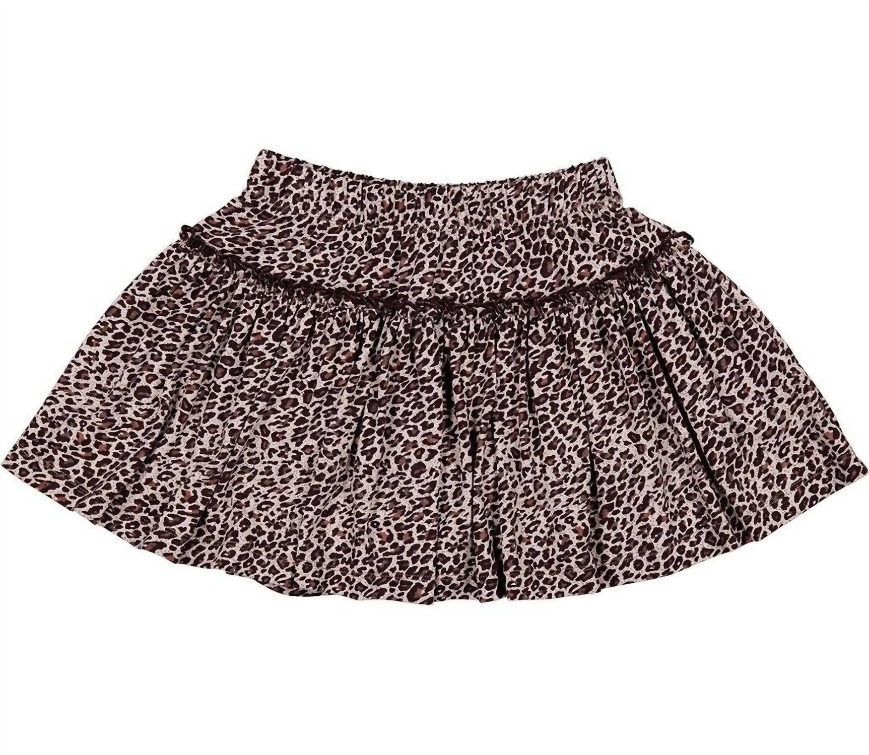 Leopard Skirt