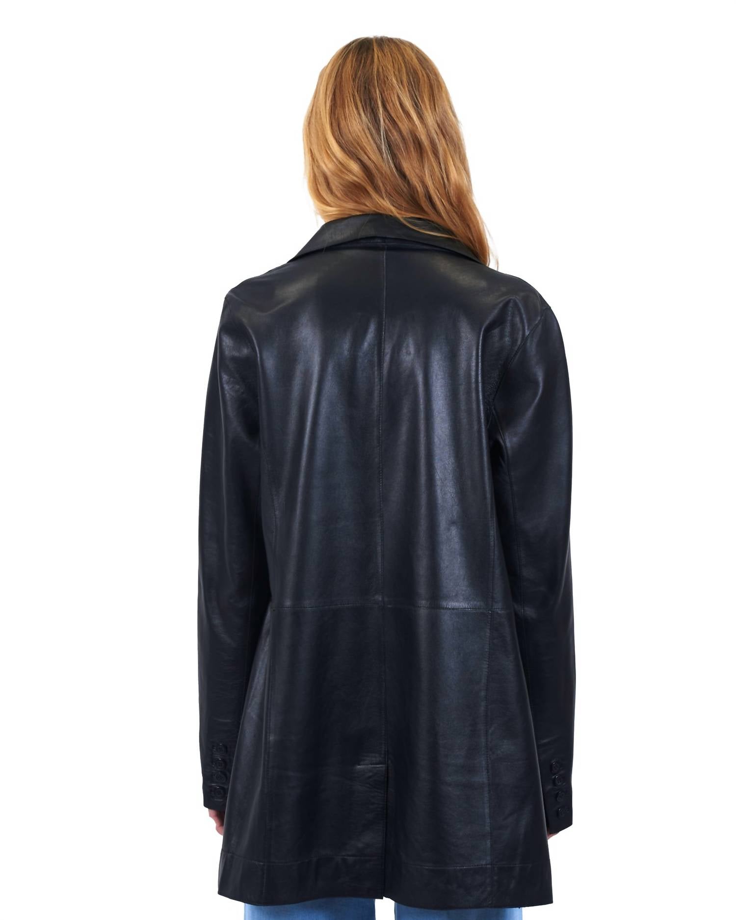 Jakett - Marlene Washed Leather Jacket