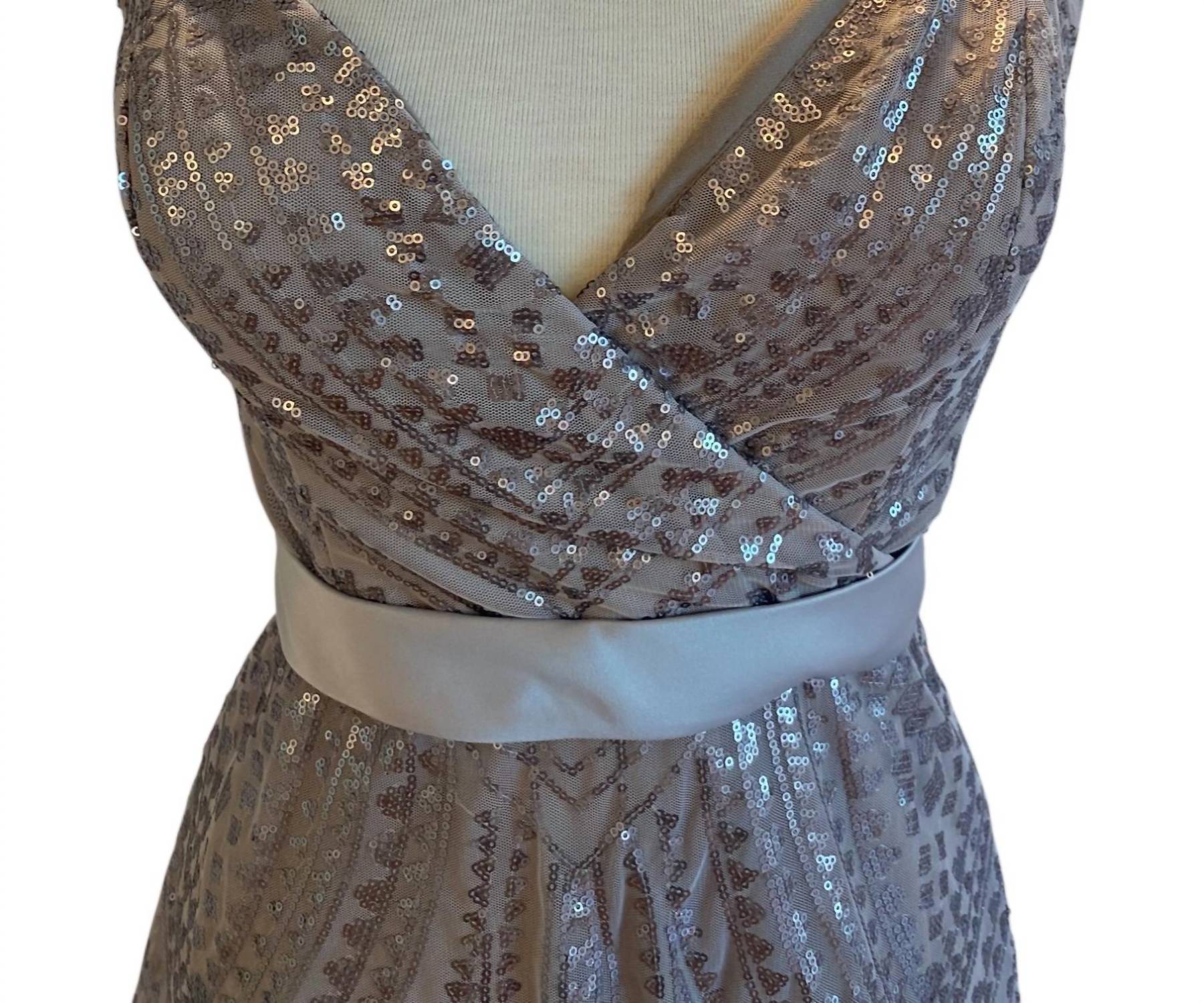 Angelina Faccenda - Women's Sequined Gown
