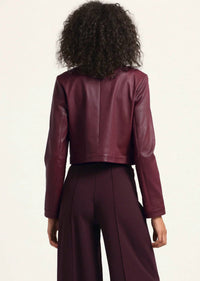 Derek Lam 10 Crosby - Penny Stretch Leather Jacket