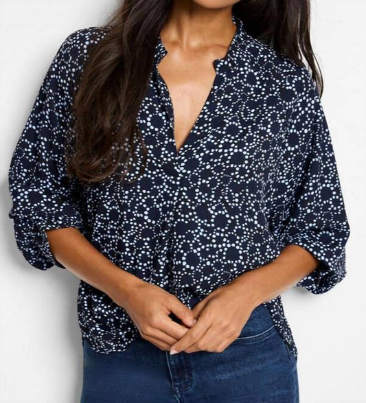 Nic + Zoe - Pearl Garden Cinch Top