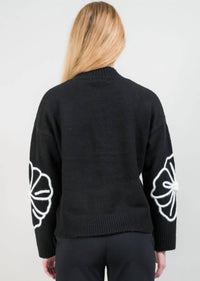 Lisette - Poppy Embroidered Sweater