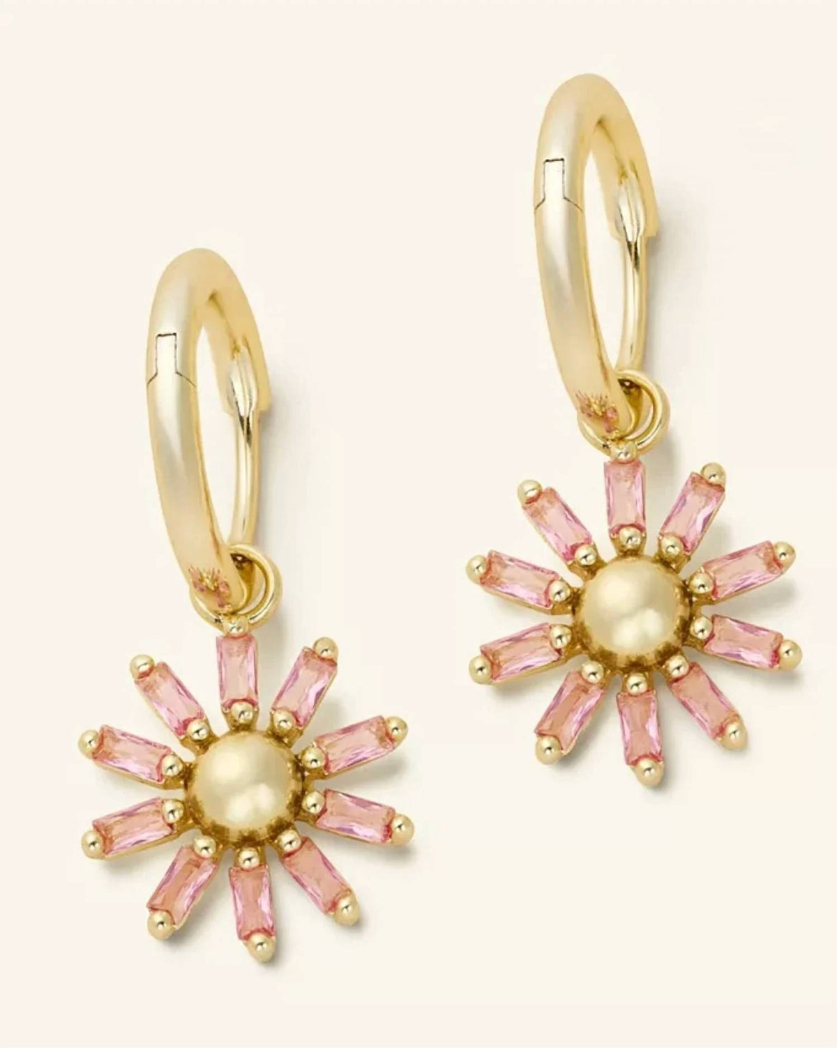 Kendra Scott - Women's Madison Daisy Drop Huggie Hoop Earrings