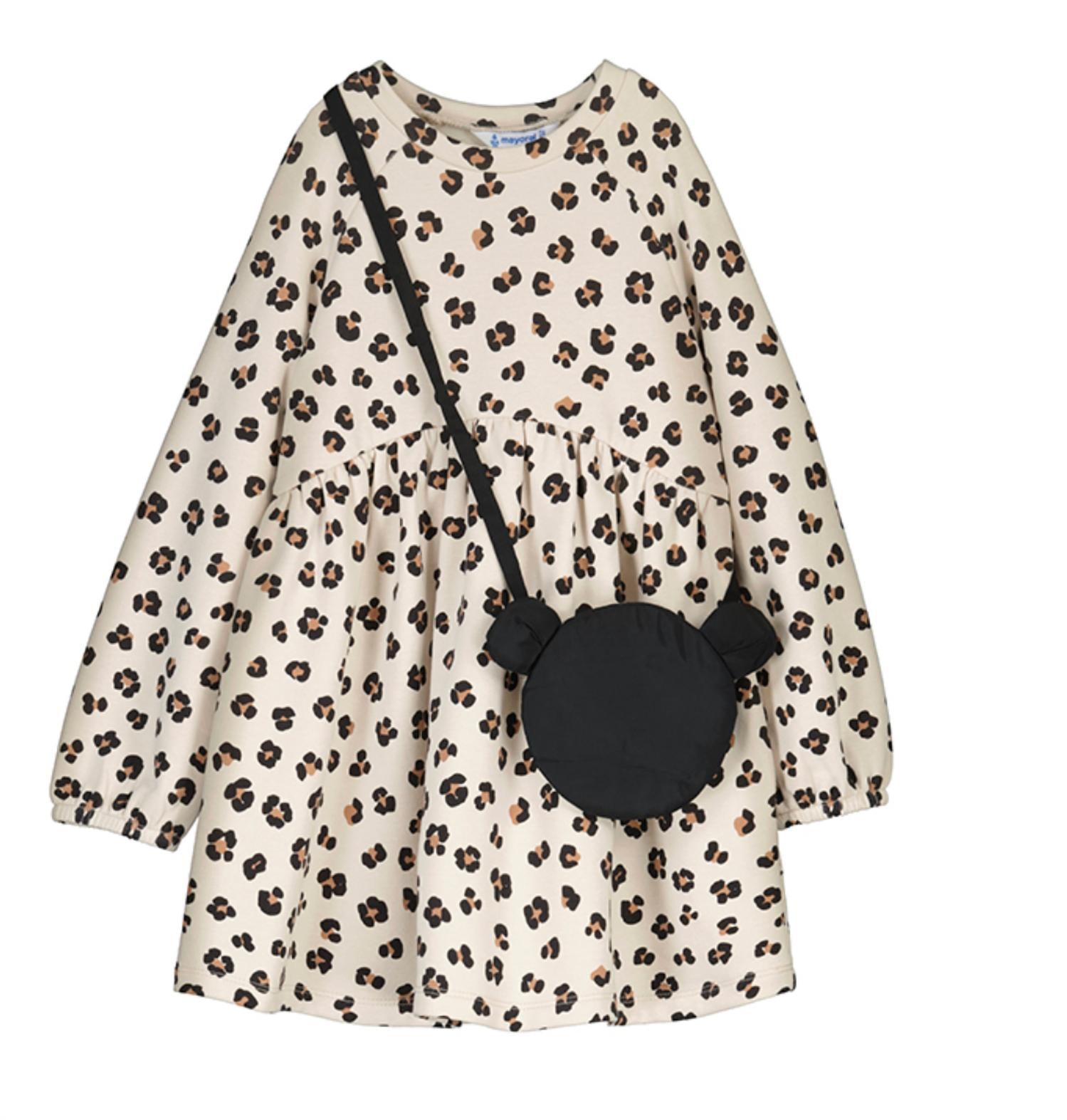 Mayoral - Girl's Fleece Long Sleeve Dress