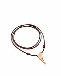 Georgina Jewelry - Men's Signature Leather Necklace