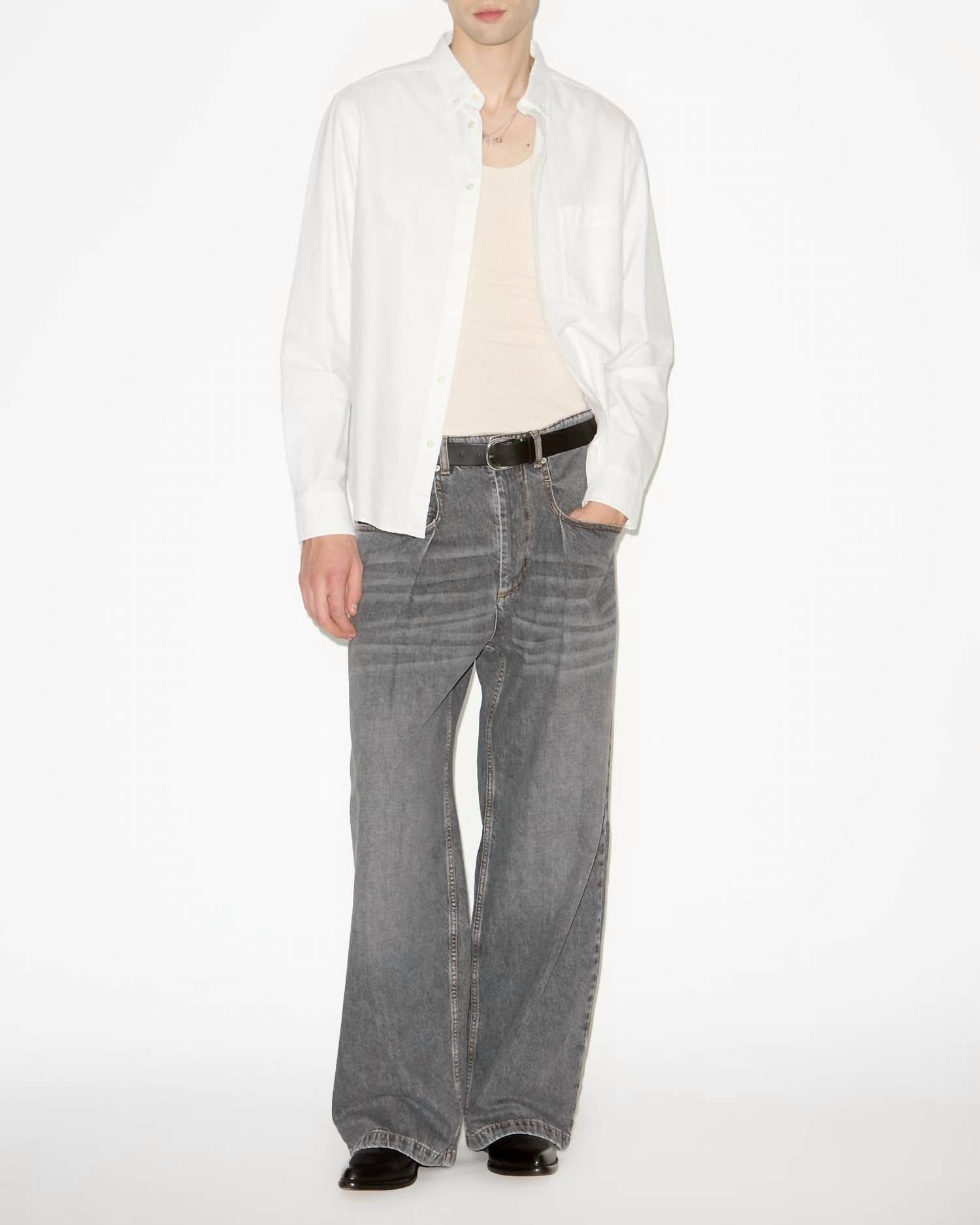 Isabel Marant - Janael High Rise Loose Fit Jeans