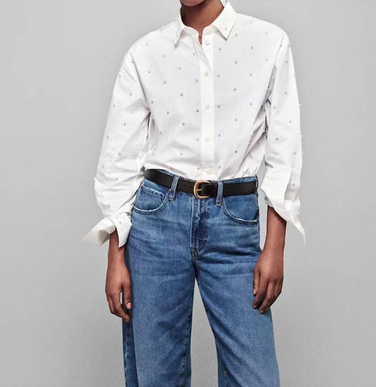 Frame - Oversized Button Down Shirt