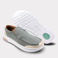 Mykos Men's Lee Slip-on Travel Shoe in olive - men's sneaker - view 9
