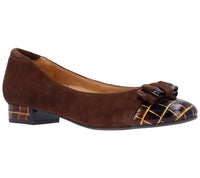 L'amour Des Pieds Women's Farida Loafer in chocolate - women's flats