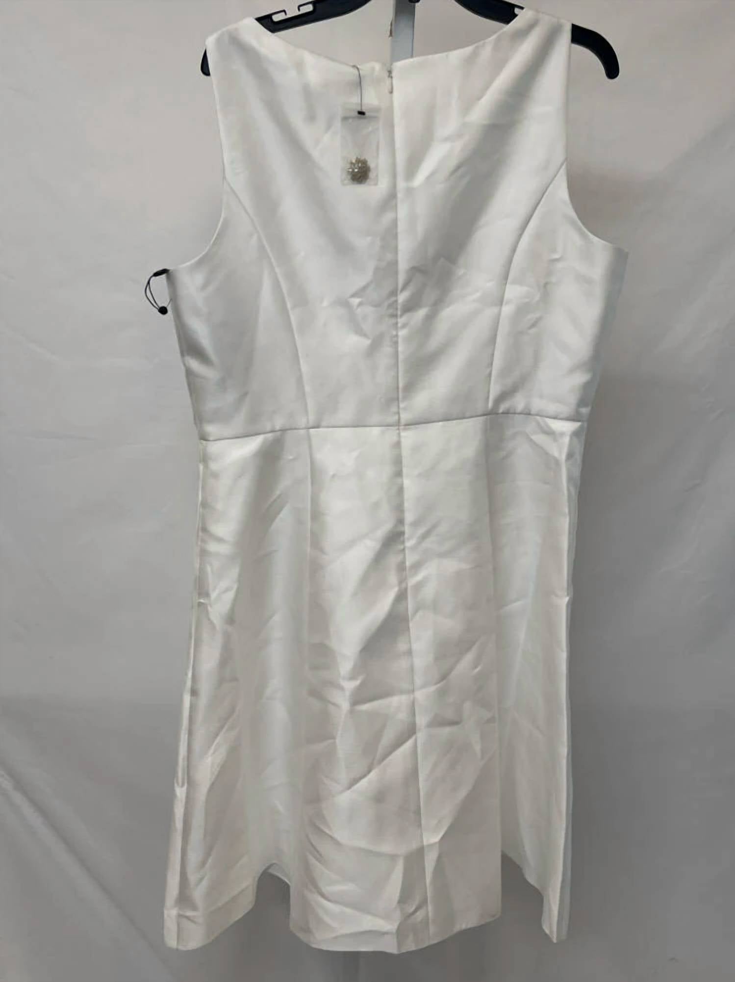 Adrianna Papell - Button Mikado Midi Dress