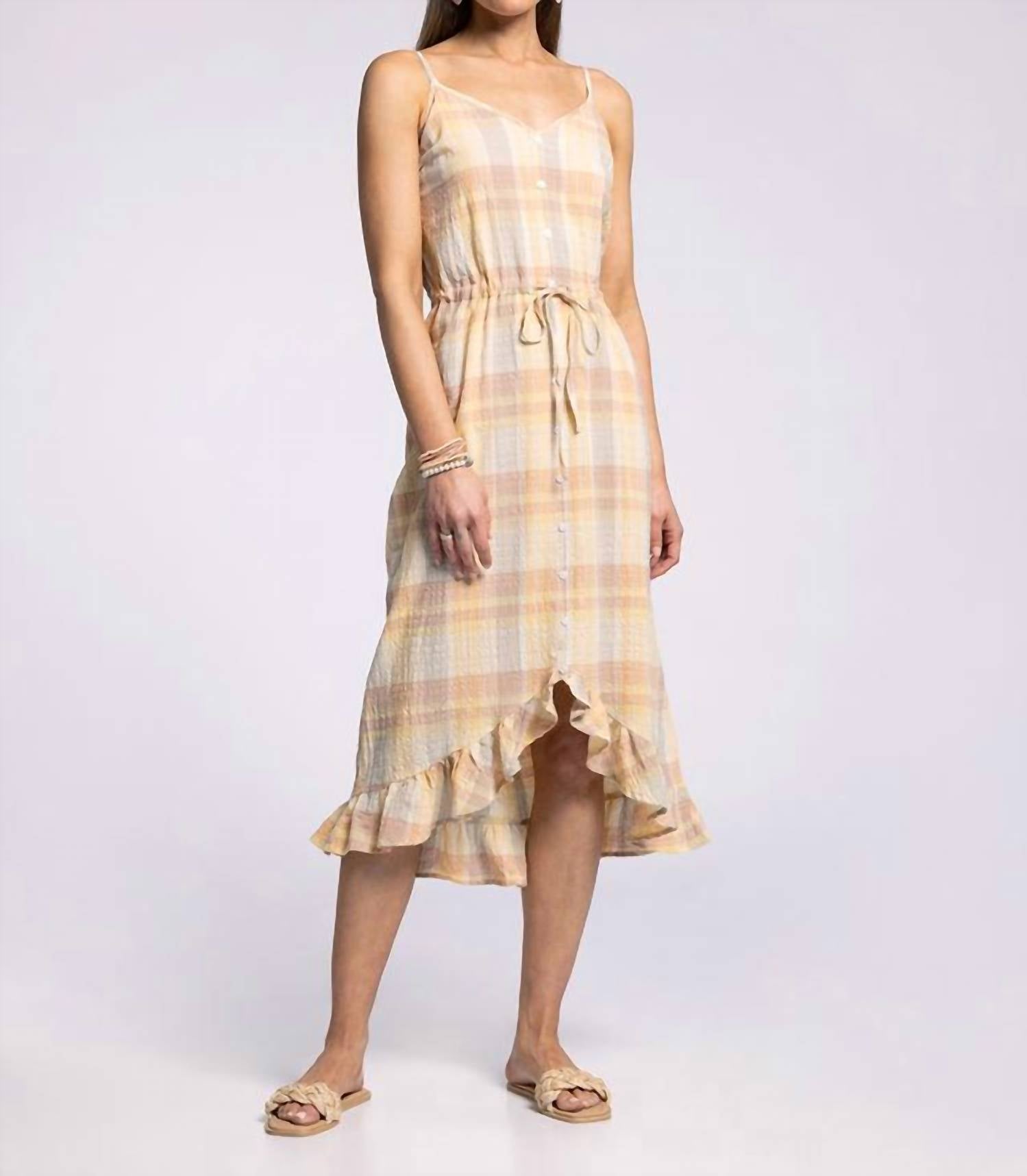 Thread & Supply - Pearl Plaid Dress