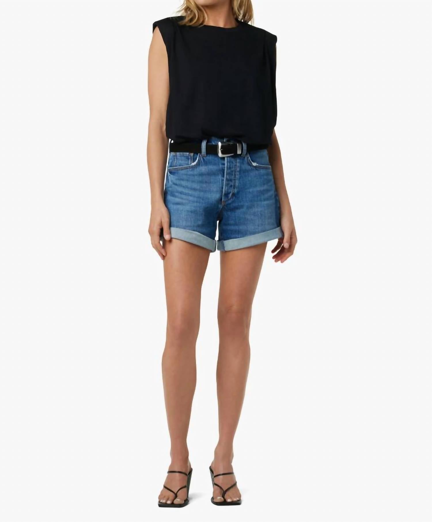 Joe'S Jeans - Alex High Rise With Rolled Hem Short