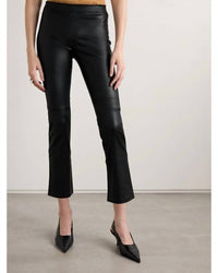 Stouls - Jp Twenty Cropped Leather Flared Pants