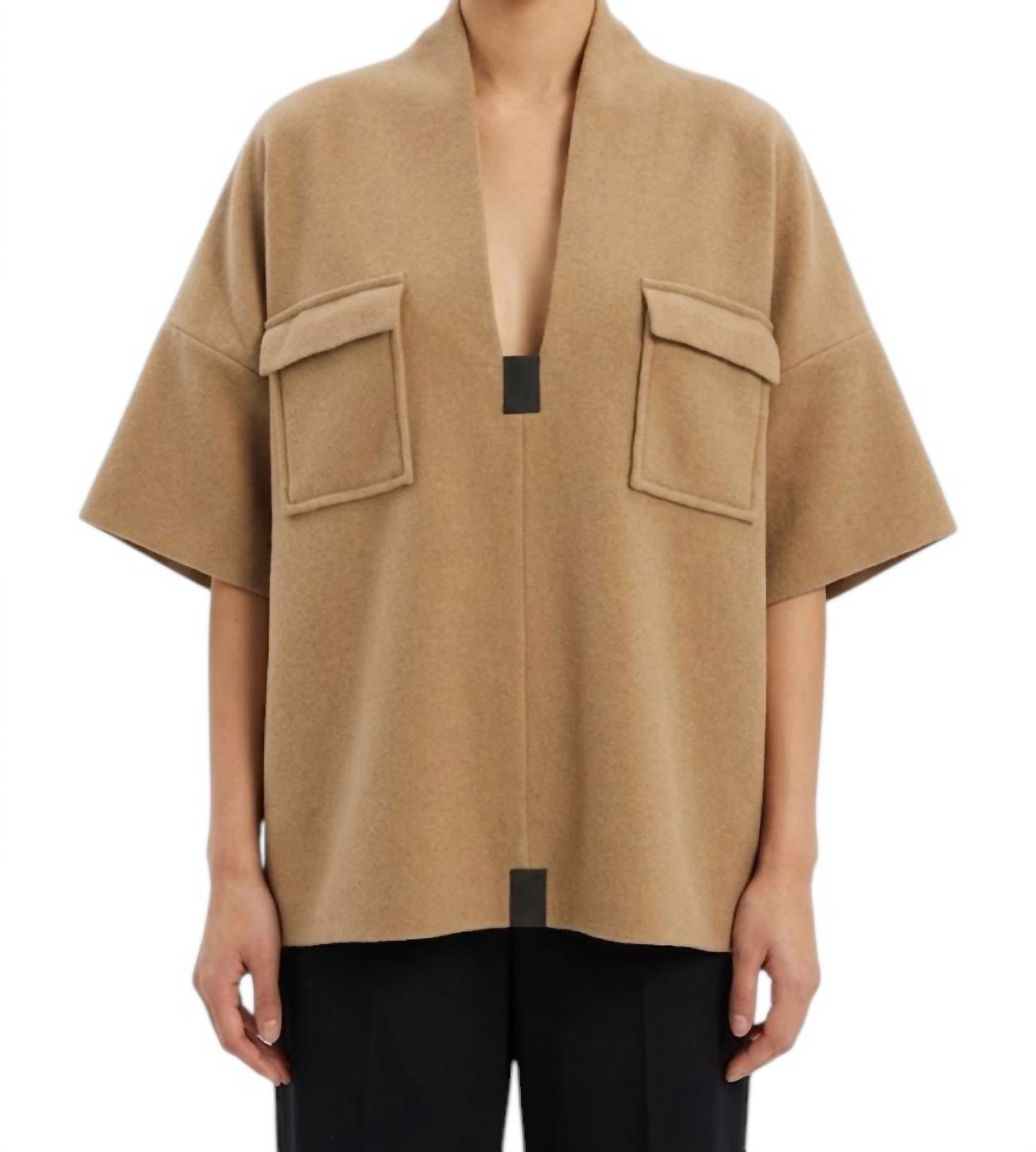 Henriette Steffensen - Fleece V Neck Blouse