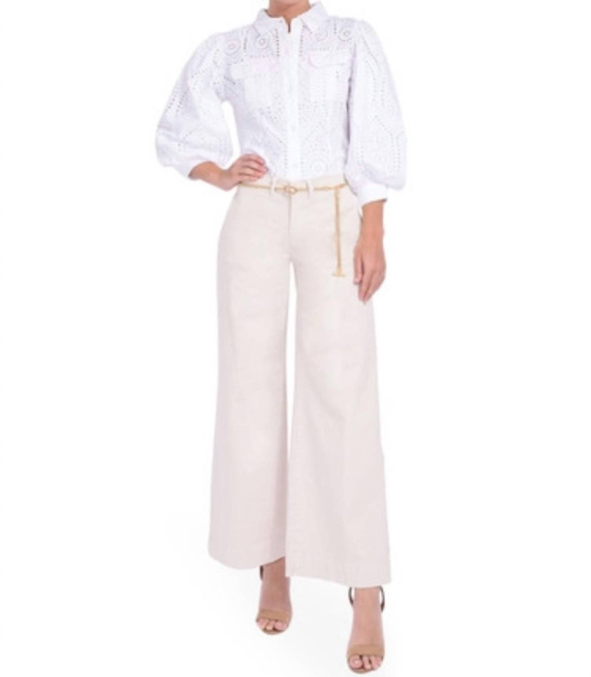 Love The Label - sula eyelet top