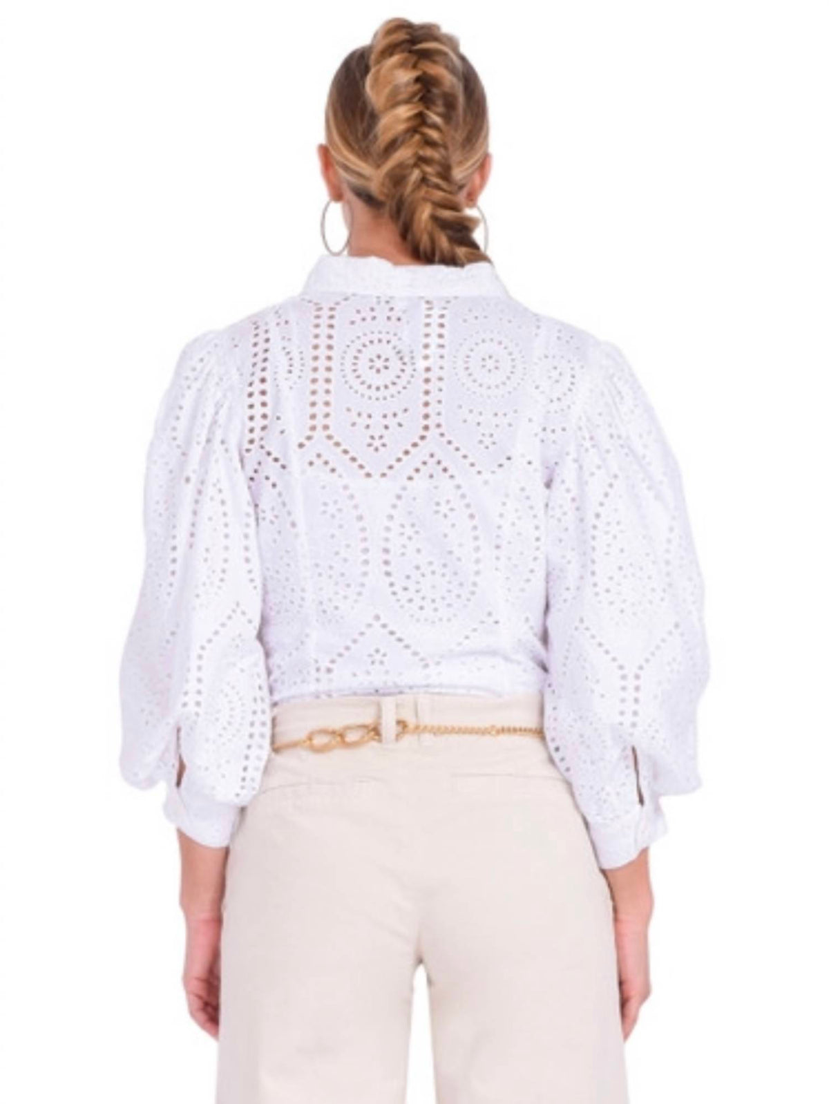 Love The Label - sula eyelet top