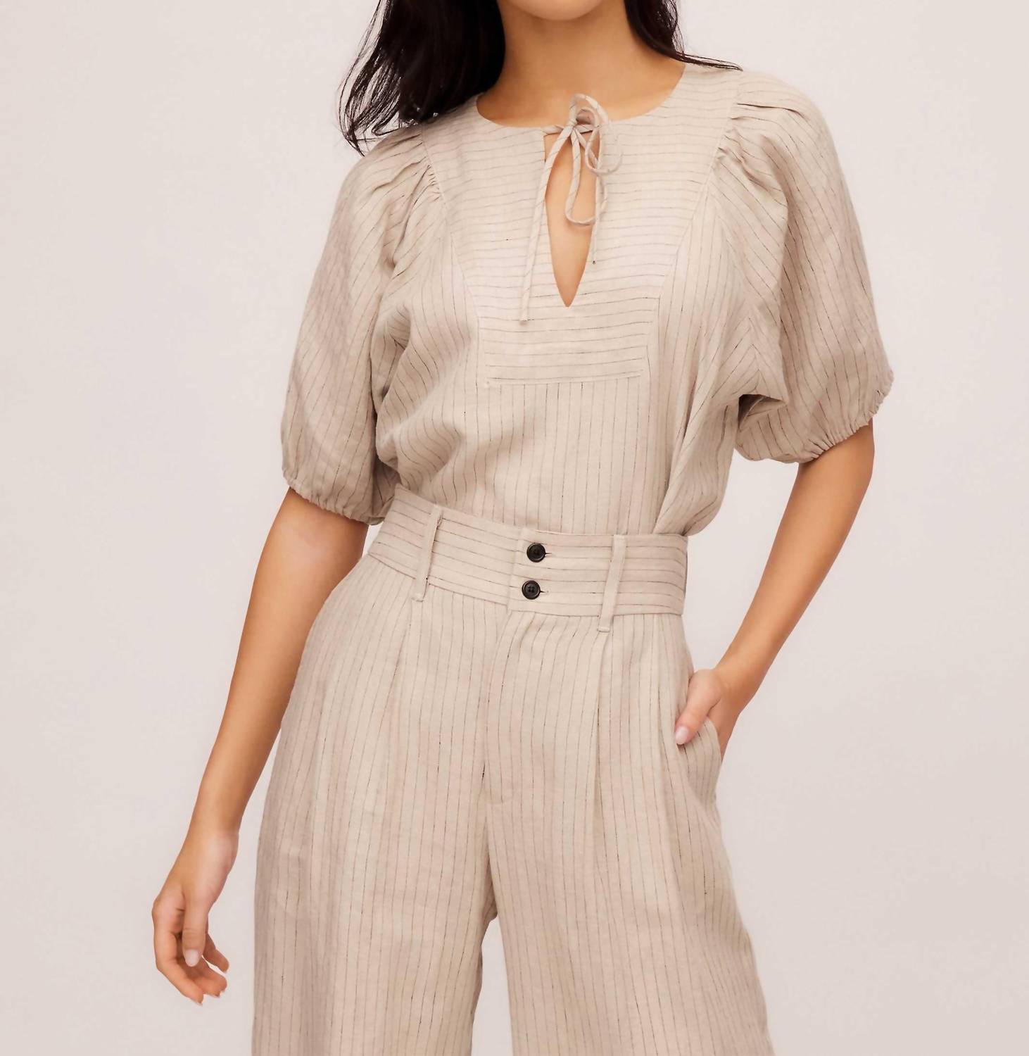 Fifteen Twenty - Imogen Poof Sleeve Top