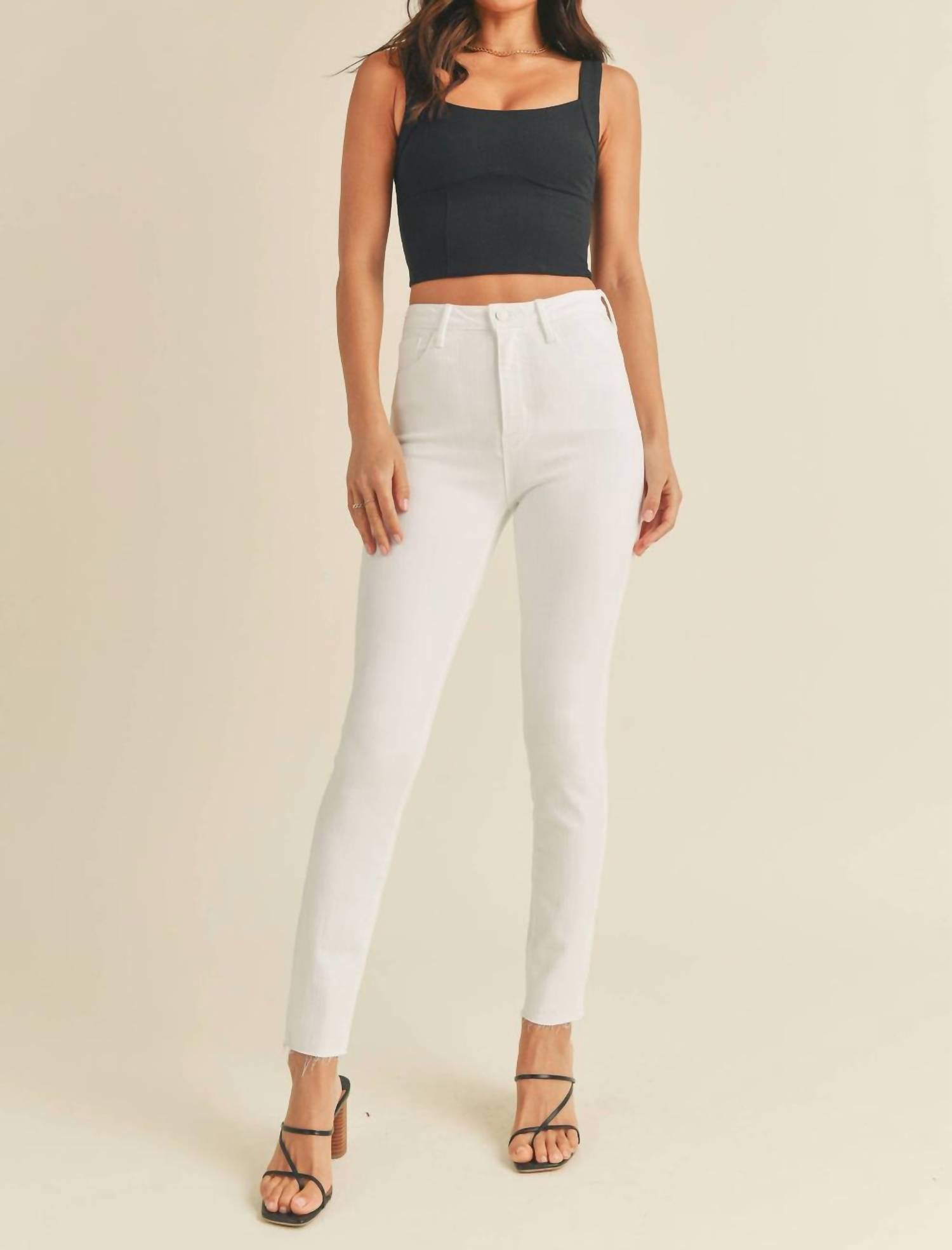 Just Black Denim - Super Soft Scissor Cut Skinny Jean