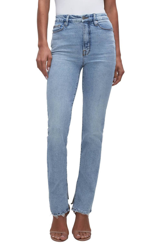 Good American - Good Boy Straight Leg Jean