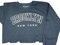 Prince Peter - Brooklyn Varsity Cropped Pullover Sweatshirt