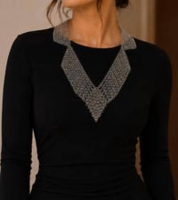 Bcbgmaxazria - Roxie Collection Metal Link Necklace