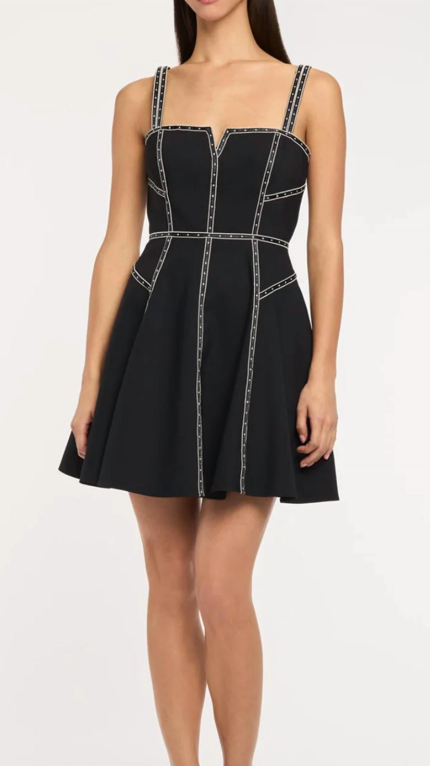 Cinq A Sept - Ribbon Embellished Jelena Dress