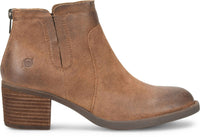 Born Women's Reece Boot in light brown saraceno - women's shoe - detail view