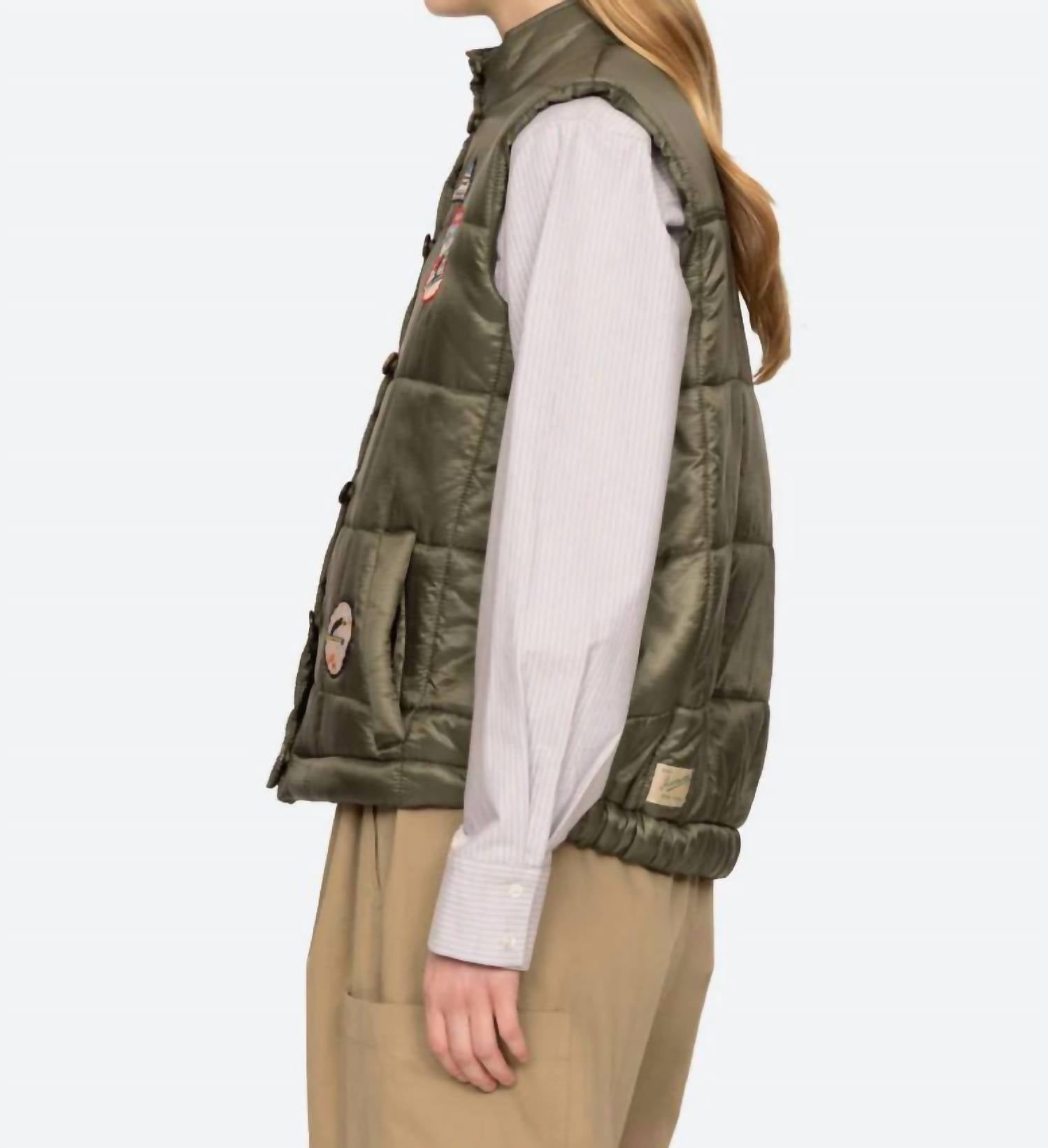 Sea - Eira Quilted Puffer Vest