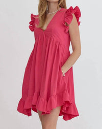 Entro - Ruffle Babydoll Dress