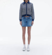 Guest In Residence Women's Kirby Jacket in residence women s kirby jacket in midnight combo - women's jacket