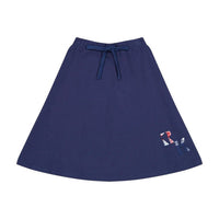 Retrokid - Girls Margo Plaid Logo Sweatshirt Skirt