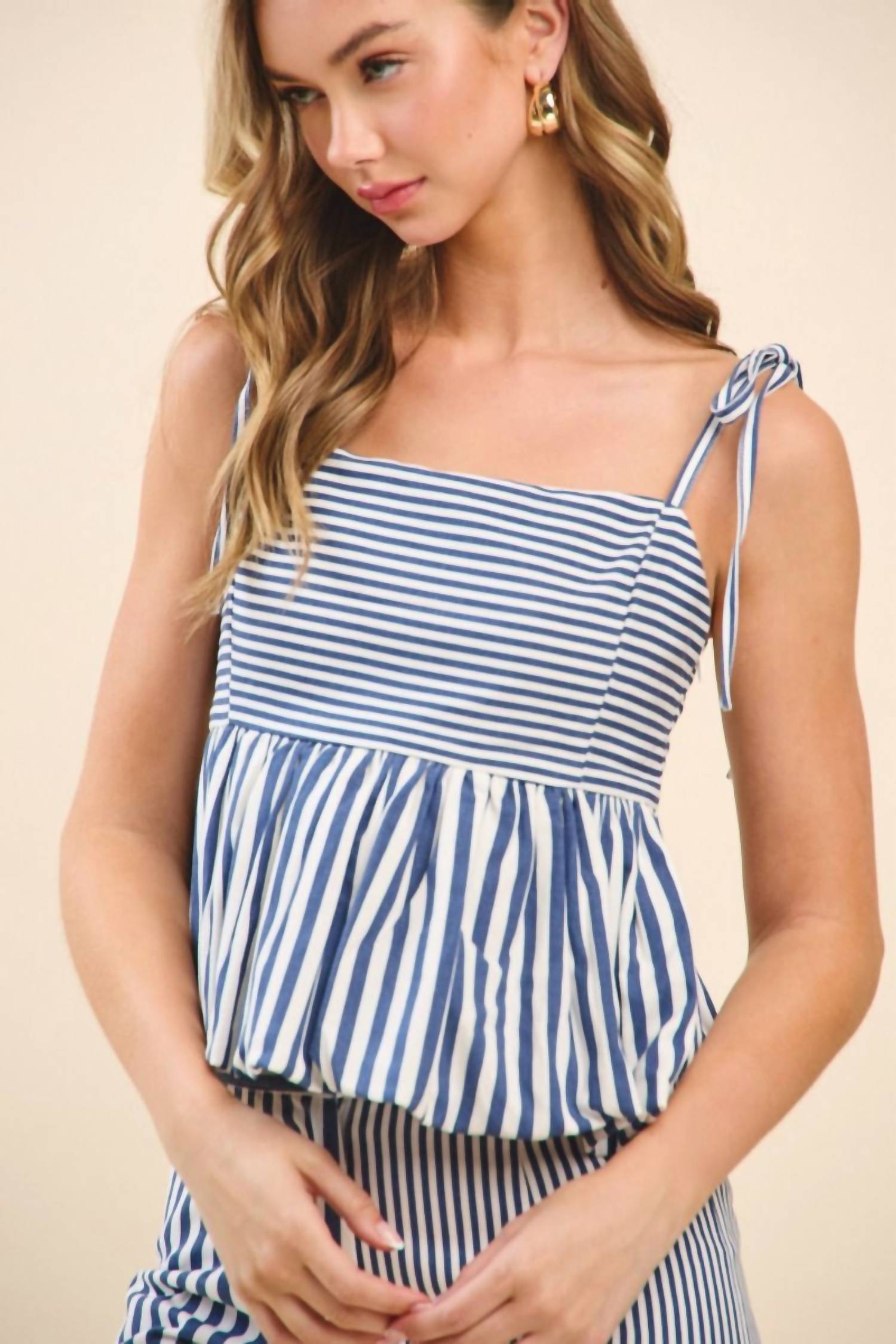 Tcec - Sydney Stripe Top