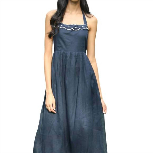 Wknd Wyfr - Positano Halter Dress