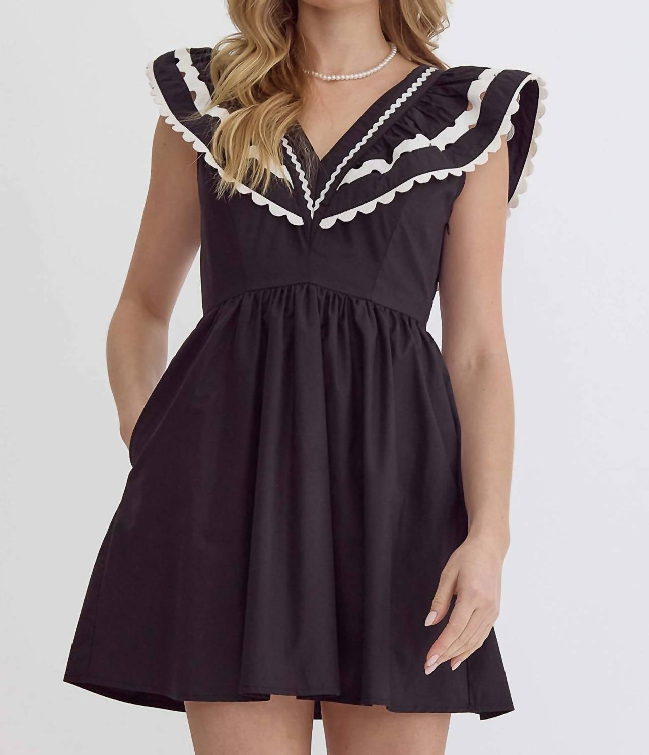 Entro - Kite Sleeve Dress