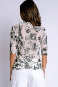 Johnny Was - KAIA MESH TEE LOUISE