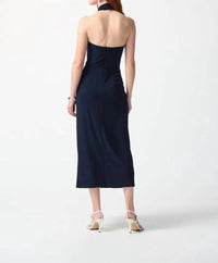 Joseph Ribkoff - Halter Sleeveless Midi Dress