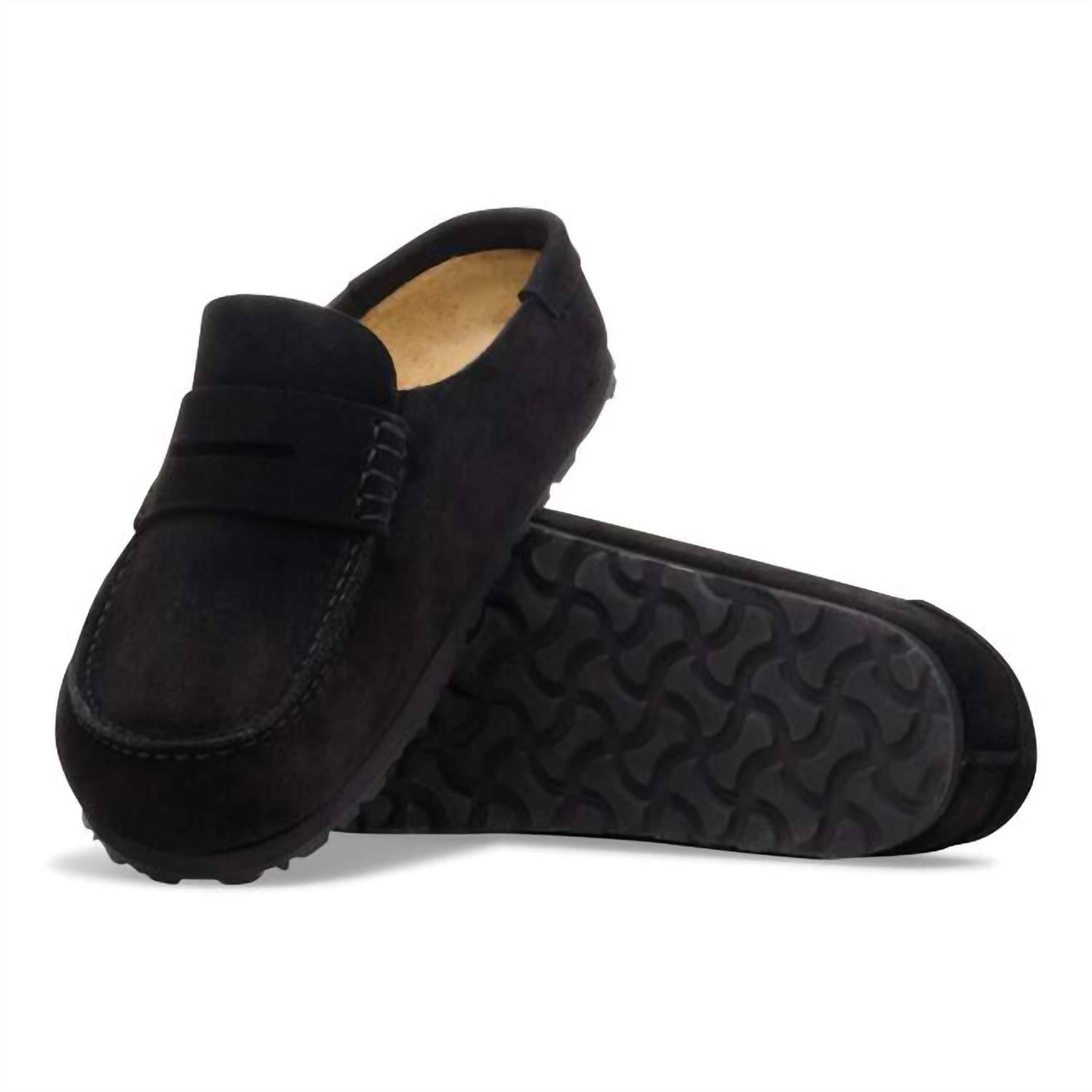 Birkenstock - Unisex Naples Wrapped Suede Leather Clogs