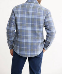 Jachs New York - Quilted Lined Lyocell Flannel Shirt Jacket