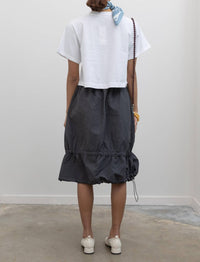 Collective - Nylon Bungee Midi Skirt