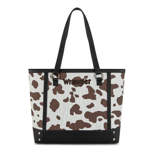 Wrangler - Cow print tote