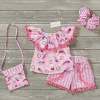 Pete + Lucy - Girls Dreamy Dream Catcher Short Set