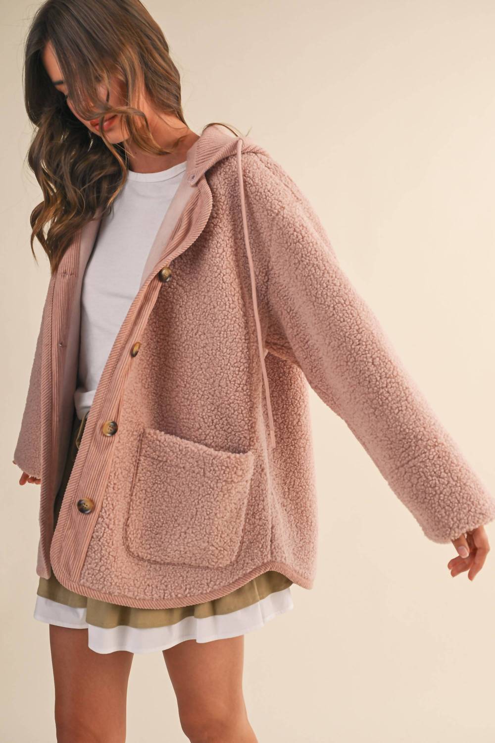 Klesis - Aria Sherpa Knit Hoodie Jacket