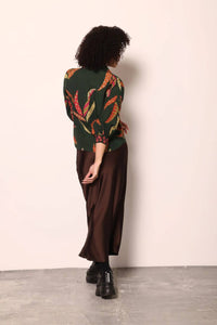 Maude Vivante - Forest Stitch Elsa Top